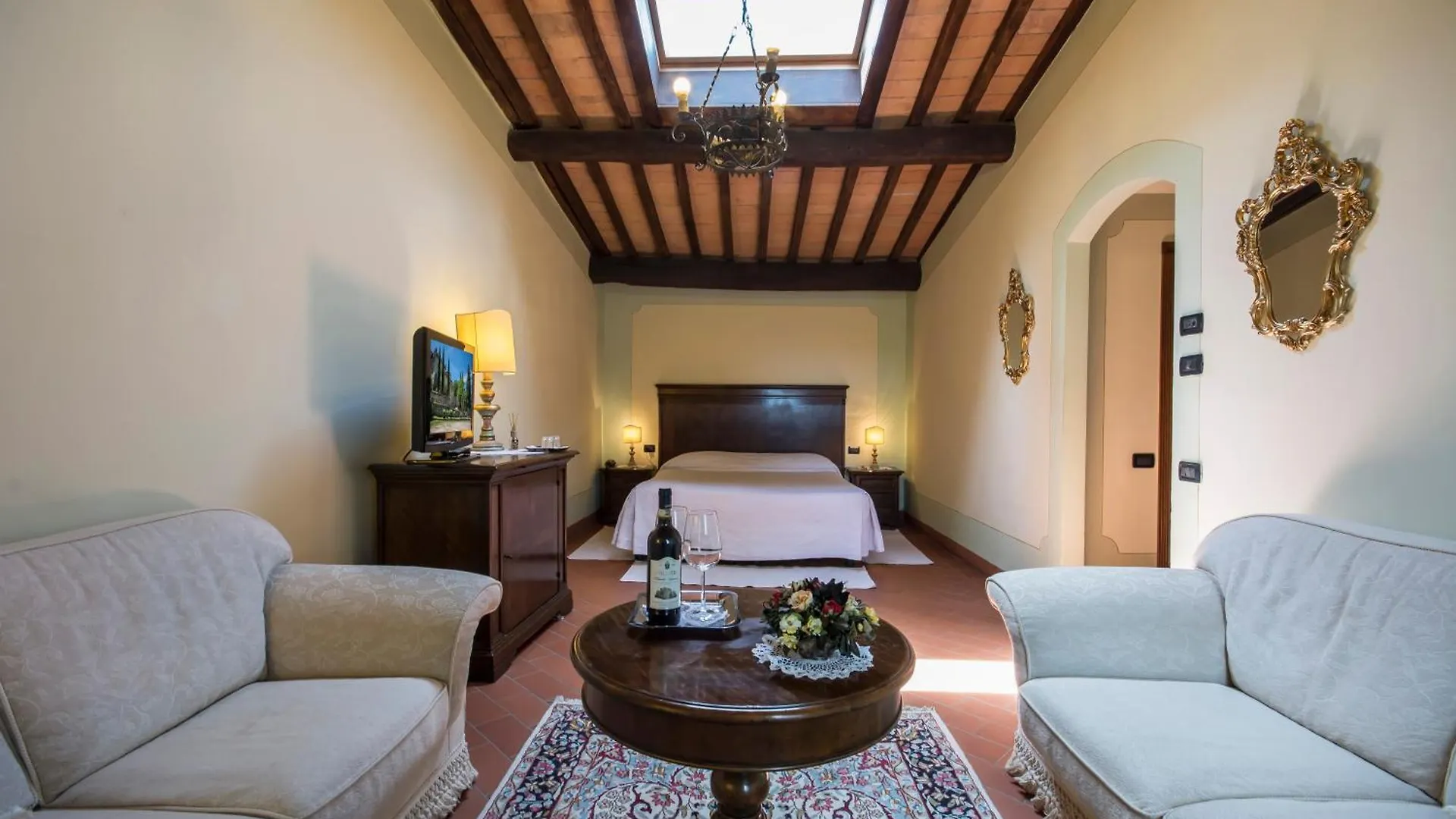 Bauernhof Villa Castel Pietraio Monteriggioni Italien